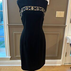 Christian Dior Black Sheath Dress